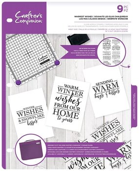 Crafter's Companion Warmest Wishes Clear Stamps (CC-CA-ST-WARM) (OUTLET) Crafter's Companion Warmest Wishes Clear Stamps (CC-CA-ST-WARM) (OUTLET)