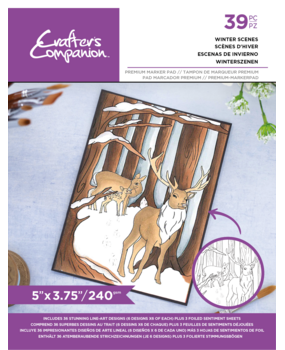 Crafter's Companion Card Front Colouring Pads Winter Scenes (CC-COLPAD-WISC) (OUTLET) Crafter's Companion Card Front Colouring Pads Winter Scenes (CC-COLPAD-WISC) (OUTLET)
