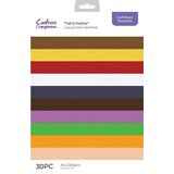 Crafter's Companion Fall & Festive A4 Bumper Linen Card Pack (CC-CRE-BUMPLIN-FAFE-A4) (OUTLET)