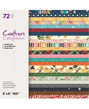 Crafter's Companion All Occasions 8x8 Inch Paper Pad (CC-PAD8-ALLOC) (OUTLET) Crafter's Companion All Occasions 8x8 Inch Paper Pad (CC-PAD8-ALLOC) (OUTLET)