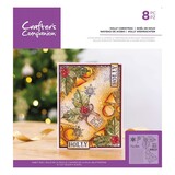 Crafter's Companion Holly Christmas Clear Stamps (CC-ST-CA-HCHR) (OUTLET)