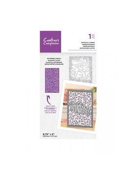 Crafter's Companion Botanical Garden Patterned Stencils (CC-STEN-BOTAGA) (OUTLET)