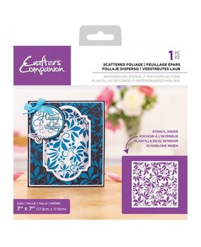 Crafter's Companion Scattered Foliage Background Stencils (CC-STEN-SCAFOL) (OUTLET) Crafter's Companion Scattered Foliage Background Stencils (CC-STEN-SCAFOL) (OUTLET)
