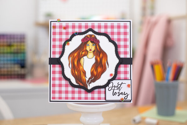 Crafter's Companion Natural Beauty Clear Stamp Ethereal Beauty (CC-STP-ETBE) (OUTLET)