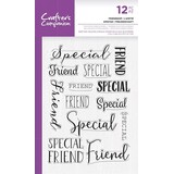 Crafter's Companion Friendship Clear Stamps (CC-STP-FRIENDS) (OUTLET)