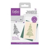Crafter's Companion Holly Jolly Christmas Tree Clear Stamps (CC-STP-HOJO) (OUTLET)