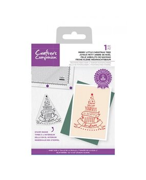 Crafter's Companion Merry Little Christmas Tree Clear Stamps (CC-STP-MLCH) (OUTLET)