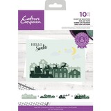 Crafter's Companion Over The Rooftops Clear Stamps (CC-STP-OVTR) (OUTLET)