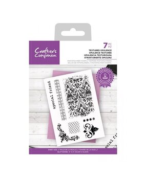 Crafter's Companion Textured Opulence Clear Stamps (CC-STP-TEOP) (OUTLET)