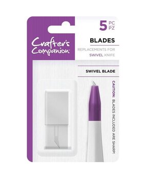 Crafter's Companion Swivel Knife Replacement Blades (5pcs) (CC-TOOL-KNIFE-SWBLD5) (OUTLET) Crafter's Companion Swivel Knife Replacement Blades (5pcs) (CC-TOOL-KNIFE-SWBLD5) (OUTLET)