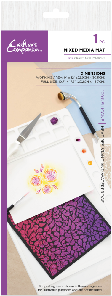 Crafter's Companion Mixed Media Mat (CC-TOOL-MIXMMAT) (OUTLET) Crafter's Companion Mixed Media Mat (CC-TOOL-MIXMMAT) (OUTLET)