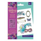 Crafter's Companion Masquerade Ball Clear Stamps Ready for the Ball (MB-ST-CA-RFTB) (OUTLET)