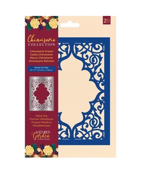Crafter's Companion Chinoiserie Collection Metal Dies Chinoiserie Frame (NG-CHI-MD-CHFR) (OUTLET) Crafter's Companion Chinoiserie Collection Metal Dies Chinoiserie Frame (NG-CHI-MD-CHFR) (OUTLET)