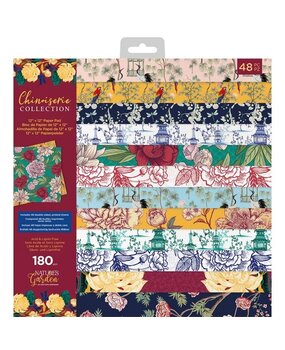 Crafter's Companion Chinoiserie Collection 12x12 Inch Paper Pad (NG-CHI-PAD12) (OUTLET) Crafter's Companion Chinoiserie Collection 12x12 Inch Paper Pad (NG-CHI-PAD12) (OUTLET)
