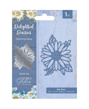 Crafter's Companion Delightful Daisies Metal Die Charming Daisy (NG-DD-MD-CDA) (OUTLET) Crafter's Companion Delightful Daisies Metal Die Charming Daisy (NG-DD-MD-CDA) (OUTLET)