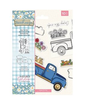 Crafter's Companion Farmhouse Enjoy The Ride Stamp & Die (NG-FH-STD-ETRI) (OUTLET) Crafter's Companion Farmhouse Enjoy The Ride Stamp & Die (NG-FH-STD-ETRI) (OUTLET)