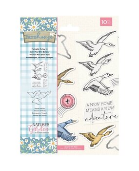 Crafter's Companion Farmhouse Flying By To Say Hi Stamp & Die (NG-FH-STD-FBSH) (OUTLET) Crafter's Companion Farmhouse Flying By To Say Hi Stamp & Die (NG-FH-STD-FBSH) (OUTLET)