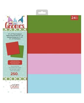 Crafter's Companion Gnomes 12x12 Inch Pearlescent Card Pad (NG-GN-PAD12-P) (OUTLET) Crafter's Companion Gnomes 12x12 Inch Pearlescent Card Pad (NG-GN-PAD12-P) (OUTLET)