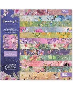 Crafter's Companion Hummingbird 12x12 Inch Paper Pad (NG-HB-PAD6) (OUTLET) Crafter's Companion Hummingbird 12x12 Inch Paper Pad (NG-HB-PAD6) (OUTLET)