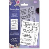 Crafter's Companion Hummingbird Clear Stamps Spread Your Wings (NG-HB-ST-SPYW) (OUTLET)