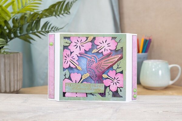 Crafter's Companion Hummingbird Clear Stamps Spread Your Wings (NG-HB-ST-SPYW) (OUTLET)