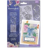 Crafter's Companion Hummingbird Stamp & Die Fragrant Florals (NG-HB-STD-FRFL) (OUTLET)