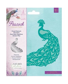 Crafter's Companion Proud Peacock Die (NG-PEA-MD-PP) (OUTLET) Crafter's Companion Proud Peacock Die (NG-PEA-MD-PP) (OUTLET)