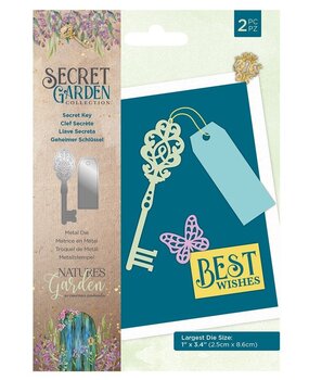 Crafter's Companion Secret Garden Collection Metal Die Secret Key (NG-SG-MD-SKEY) (OUTLET) Crafter's Companion Secret Garden Collection Metal Die Secret Key (NG-SG-MD-SKEY) (OUTLET)