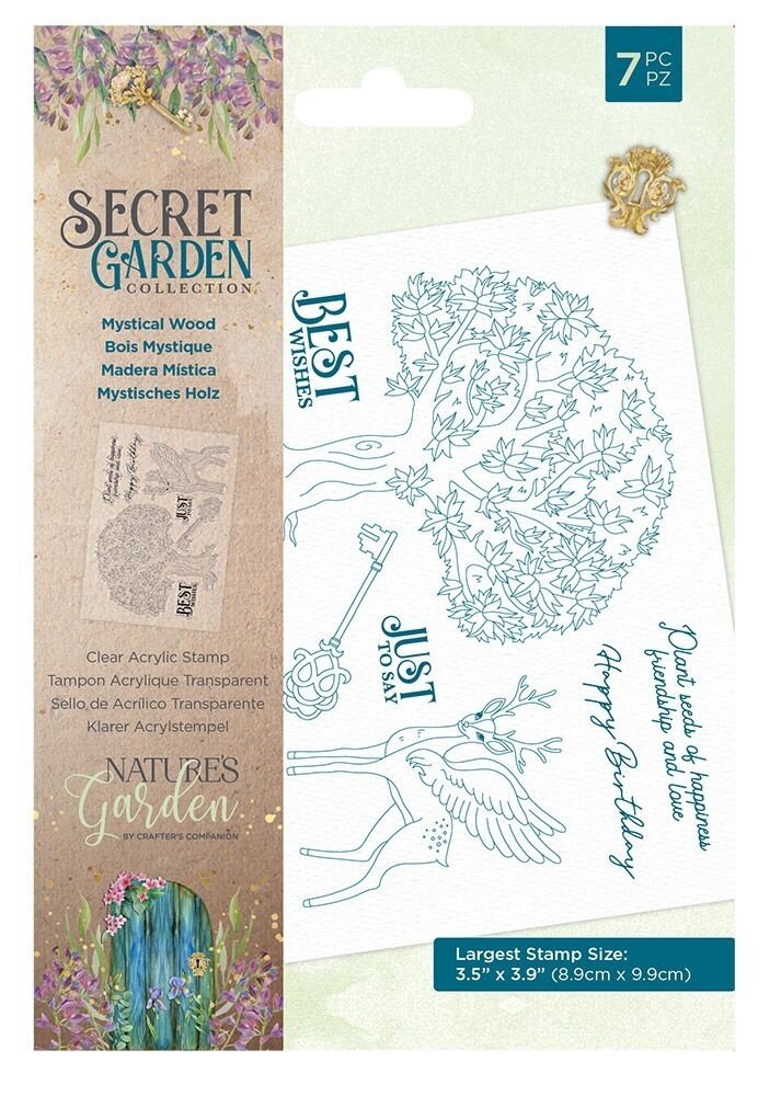 Crafter's Companion Secret Garden Collection Clear Stamps Mystical Wood (NG-SG-ST-MYWO) (OUTLET) Crafter's Companion Secret Garden Collection Clear Stamps Mystical Wood (NG-SG-ST-MYWO) (OUTLET)