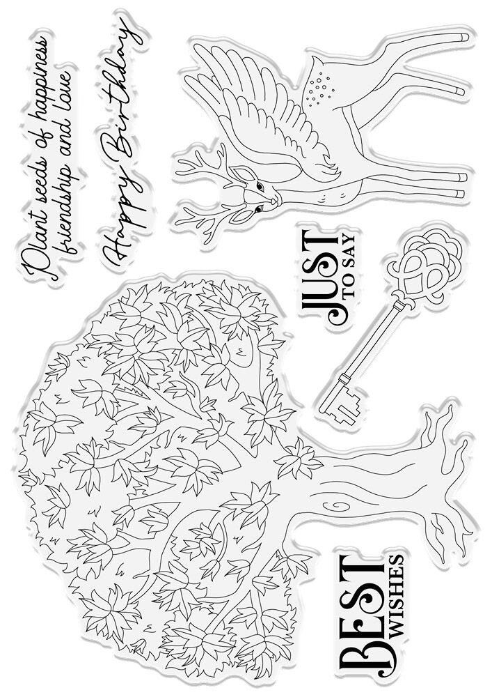 Crafter's Companion Secret Garden Collection Clear Stamps Mystical Wood (NG-SG-ST-MYWO) (OUTLET) Crafter's Companion Secret Garden Collection Clear Stamps Mystical Wood (NG-SG-ST-MYWO) (OUTLET)