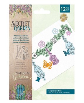 Crafter's Companion Secret Garden Collection Stamp & Die Whimsical Lanterns (NG-SG-STD-WHLA) (OUTLET) Crafter's Companion Secret Garden Collection Stamp & Die Whimsical Lanterns (NG-SG-STD-WHLA) (OUTLET)