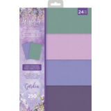 Crafter's Companion Wisteria Collection A4 Luxury Linen Card Pack (NG-WC-LLC-UK) (OUTLET)