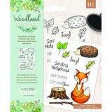 Crafter's Companion Woodland Friends Clear Stamps Woodland Animals (NG-WFR-STP-WANI) (OUTLET)