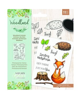 Crafter's Companion Woodland Friends Clear Stamps Woodland Animals (NG-WFR-STP-WANI) (OUTLET)