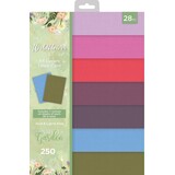 Crafter's Companion Wildflower A4 Luxury Linen Card Pack (NG-WILD-LINEN-A4) (OUTLET)