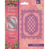 Crafter's Companion Fabulous Fuchsia Metal Die Opulent Duo (NGA-FF-MD-OPD) (OUTLET)