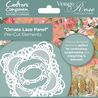 Crafter's Companion Vintage Rose Pre-cut Elements Ornate Lace Panel (NGA-VR-QPCE-OLP) (OUTLET) Crafter's Companion Vintage Rose Pre-cut Elements Ornate Lace Panel (NGA-VR-QPCE-OLP) (OUTLET)