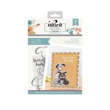 Crafter's Companion Pawsitivity Furr-ever Friends Stamp & Die Set (NIT-PAW-STD-FFR) (OUTLET)
