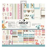 Crafter's Companion Pawsitivity 12x12 Inch Die-Cut Topper Pad (NIT-PAW-TOP12) (OUTLET)