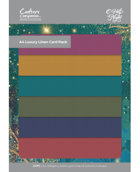 Crafter's Companion O' Holy Night A4 Luxury Linen Card Pack (OHN-LINEN-A4) (OUTLET) Crafter's Companion O' Holy Night A4 Luxury Linen Card Pack (OHN-LINEN-A4) (OUTLET)