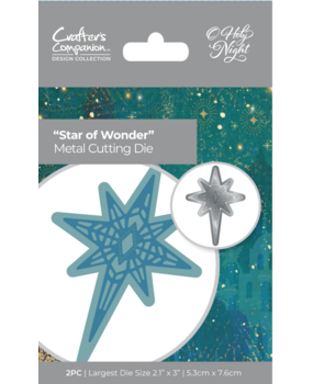 Crafter's Companion O' Holy Night Metal Die Star of Wonder (OHN-MD-STAROW) (OUTLET)