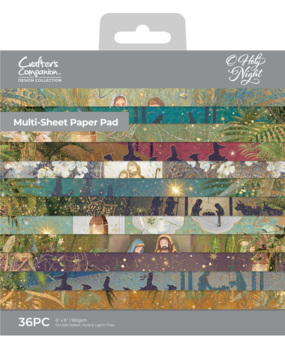 Crafter's Companion O' Holy Night 6x6 Inch Paper Pad (OHN-PAD6) (OUTLET) Crafter's Companion O' Holy Night 6x6 Inch Paper Pad (OHN-PAD6) (OUTLET)