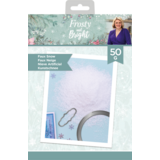 Crafter's Companion Frosty and Bright Faux Snow 50g (S-FRBR-FSNOW) (OUTLET)