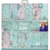 Crafter's Companion Frosty and Bright 12x12 Inch Paper Pad (S-FRBR-PAD12) (OUTLET)