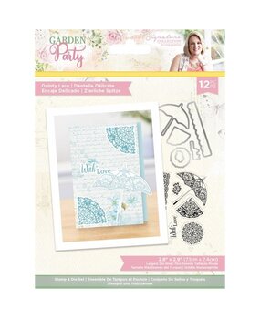 Crafter's Companion Garden Party Stamp & Die Dainty Lace (S-GP-STD-DAINL) (OUTLET) Crafter's Companion Garden Party Stamp & Die Dainty Lace (S-GP-STD-DAINL) (OUTLET)