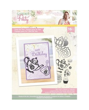 Crafter's Companion Garden Party Stamp & Die Time For Tea (S-GP-STD-TIMFT) (OUTLET) Crafter's Companion Garden Party Stamp & Die Time For Tea (S-GP-STD-TIMFT) (OUTLET)