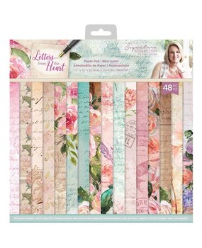 Crafter's Companion Letters From The Heart 12x12 Inch Paper Pad (S-LFTH-PAD12) (OUTLET) Crafter's Companion Letters From The Heart 12x12 Inch Paper Pad (S-LFTH-PAD12) (OUTLET)