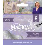 Crafter's Companion Once Upon a Time Stamp & Die You are Magical (S-OUAT-STD-YAMAG) (OUTLET)