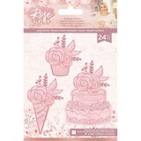 Crafter's Companion Rose Gold Stamp and Die Birthday Wishes (S-RG-STD-BWISH) (OUTLET)