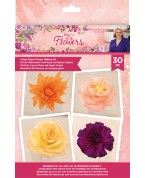 Crafter's Companion Say It With Flowers Crepe Paper Flower Making Kit (S-SIWF-CPFMKIT) (OUTLET) Crafter's Companion Say It With Flowers Crepe Paper Flower Making Kit (S-SIWF-CPFMKIT) (OUTLET)